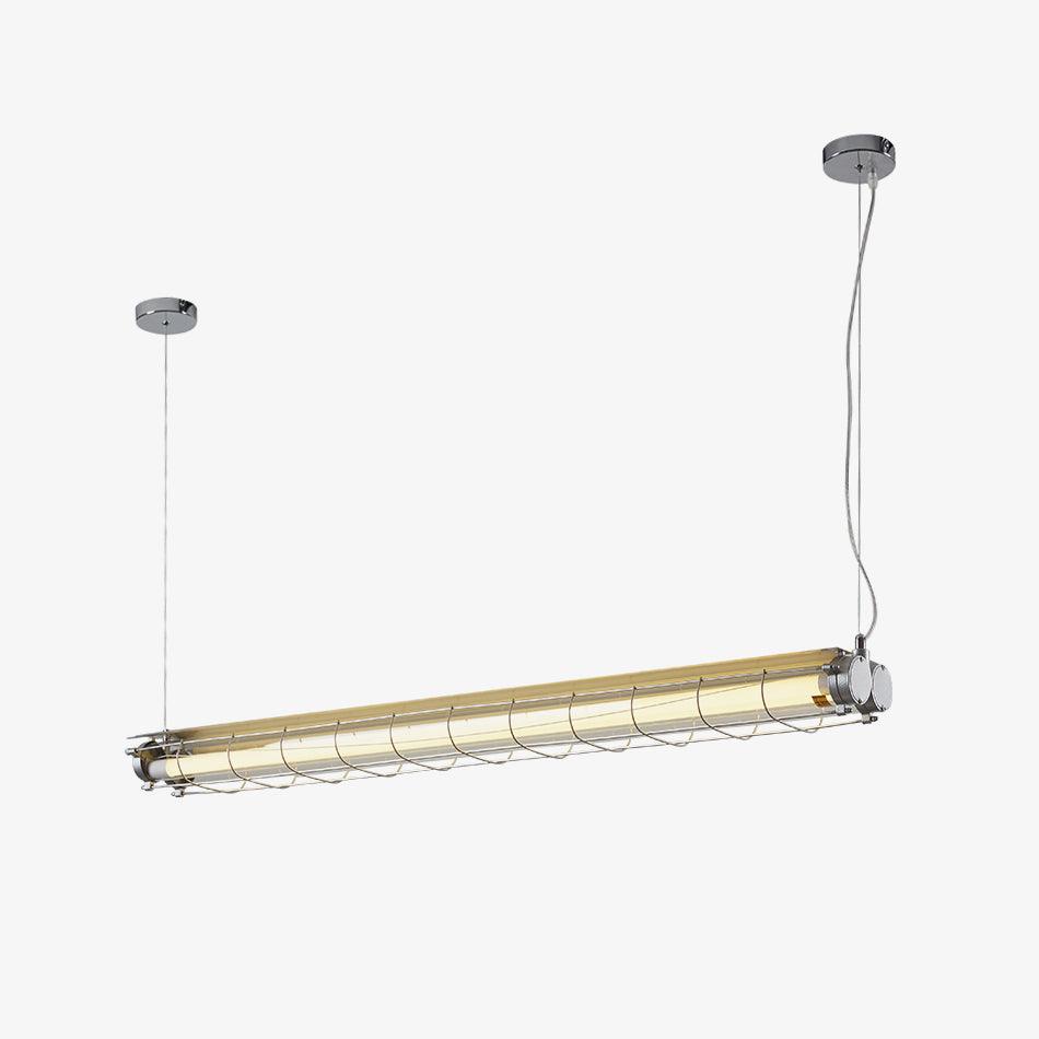 Artisan Glass Linearity Chandelier - Elegant Design with Dimmable LED