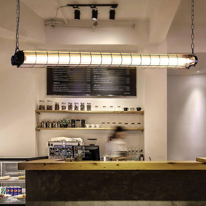 Artisan Glass Linearity Chandelier - Elegant Design with Dimmable LED