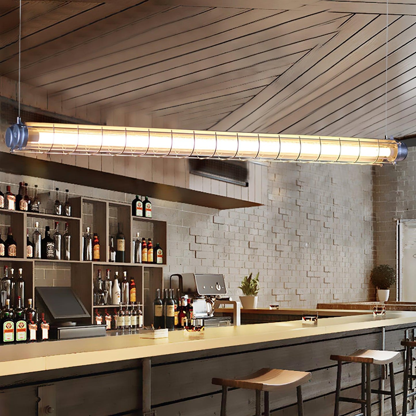 Artisan Glass Linearity Chandelier - Elegant Design with Dimmable LED