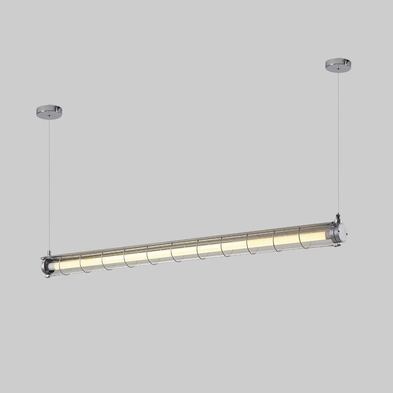 Artisan Glass Linearity Chandelier - Elegant Design with Dimmable LED
