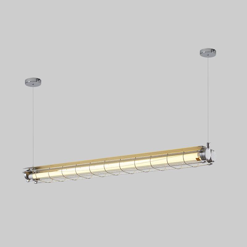 Artisan Glass Linearity Chandelier - Elegant Design with Dimmable LED