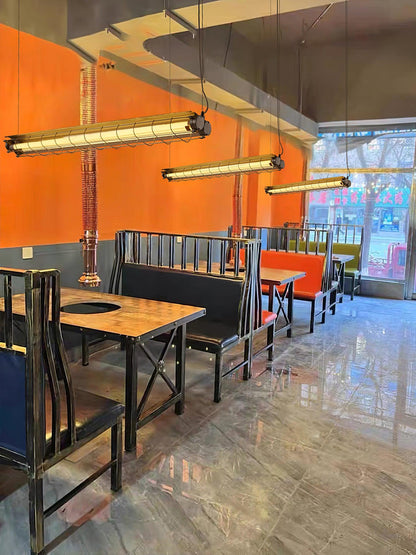 Artisan Glass Linearity Chandelier - Elegant Design with Dimmable LED