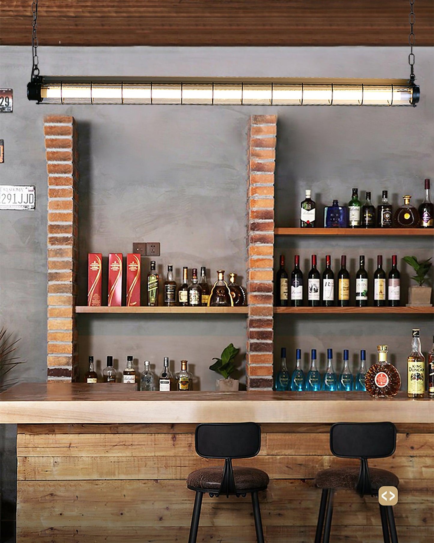 Artisan Glass Linearity Chandelier - Elegant Design with Dimmable LED