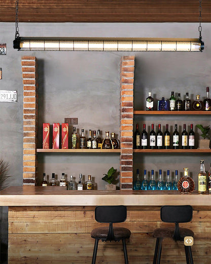 Artisan Glass Linearity Chandelier - Elegant Design with Dimmable LED