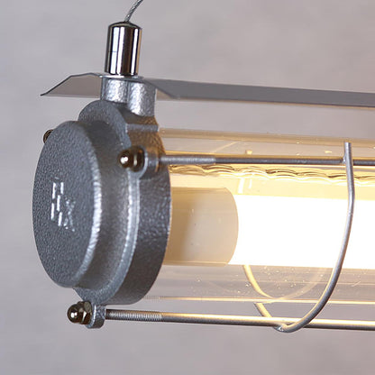 Artisan Glass Linearity Chandelier - Elegant Design with Dimmable LED
