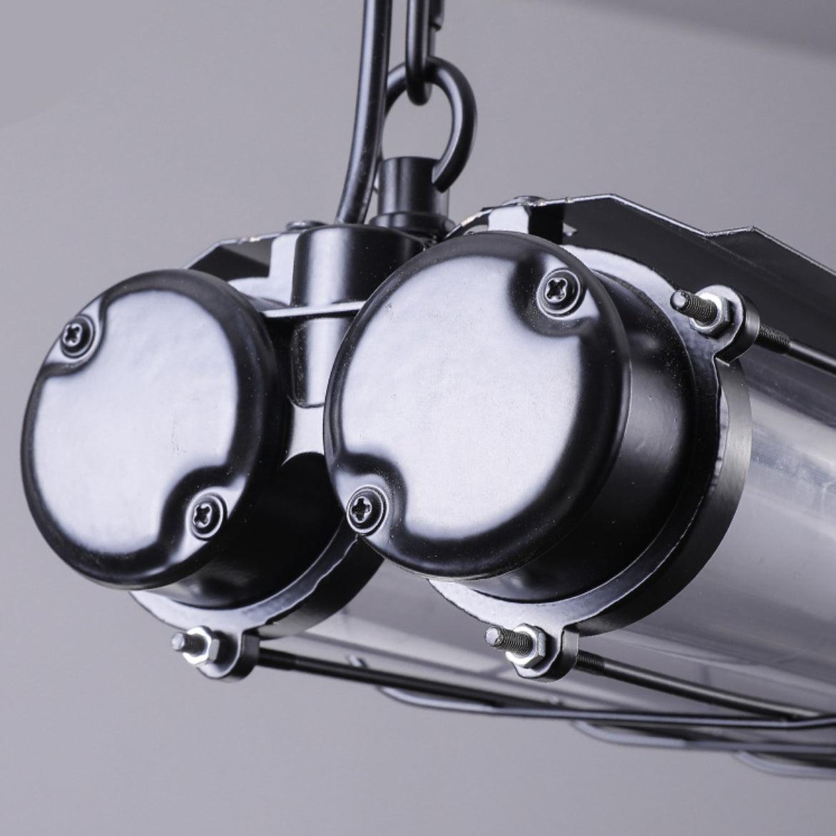 Artisan Glass Linearity Chandelier - Elegant Design with Dimmable LED