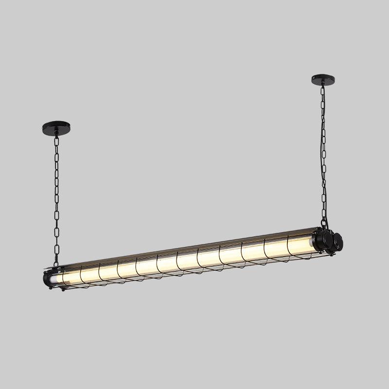 Artisan Glass Linearity Chandelier - Elegant Design with Dimmable LED