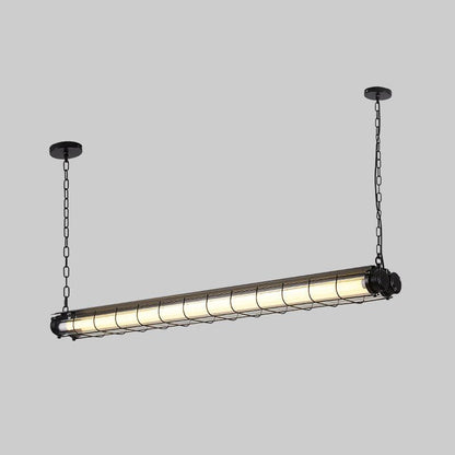 Artisan Glass Linearity Chandelier - Elegant Design with Dimmable LED