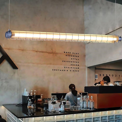 Artisan Glass Linearity Chandelier - Elegant Design with Dimmable LED