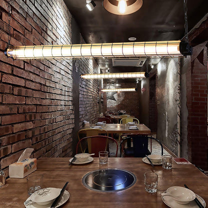 Artisan Glass Linearity Chandelier - Elegant Design with Dimmable LED