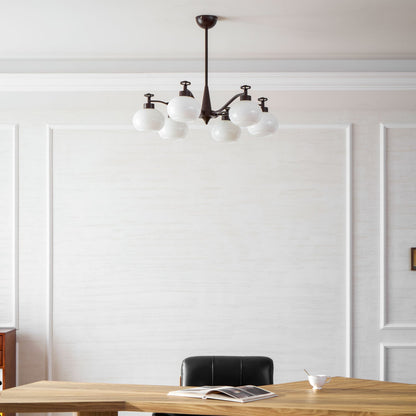 Astrid Chandelier - Elegant Design with Adjustable Brightness & Energy