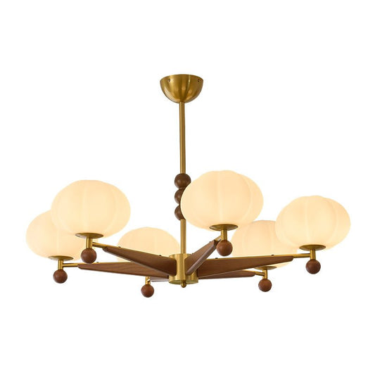 Astrid Bloom Chandelier - Elegant Design with Adjustable Height & LED
