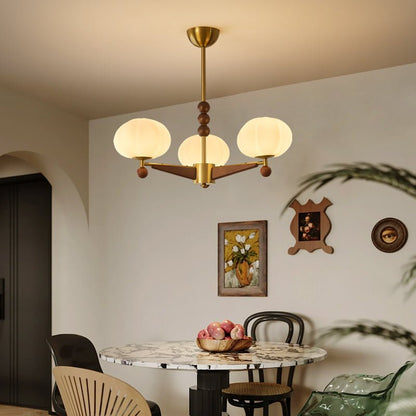 Astrid Bloom Chandelier - Elegant Design with Adjustable Height & LED