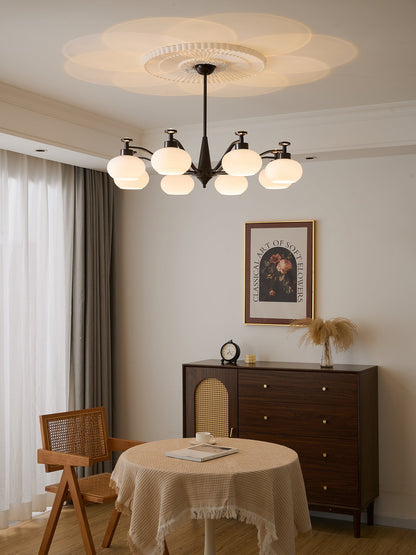 Astrid Chandelier - Elegant Design with Adjustable Brightness & Energy