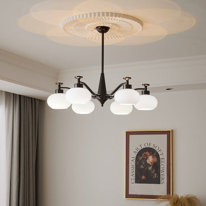 Astrid Chandelier - Elegant Design with Adjustable Brightness & Energy