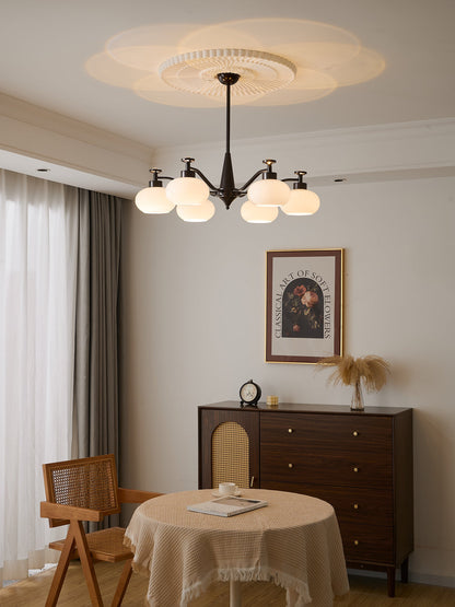 Astrid Chandelier - Elegant Design with Adjustable Brightness & Energy