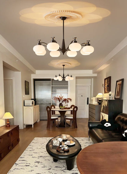 Astrid Chandelier - Elegant Design with Adjustable Brightness & Energy