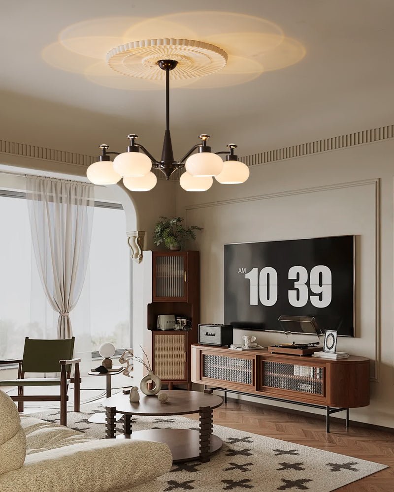 Astrid Chandelier - Elegant Design with Adjustable Brightness & Energy