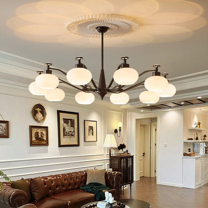 Astrid Chandelier - Elegant Design with Adjustable Brightness & Energy