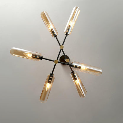 Astrid Double Chandelier - Elegant Design with Adjustable Height & LED