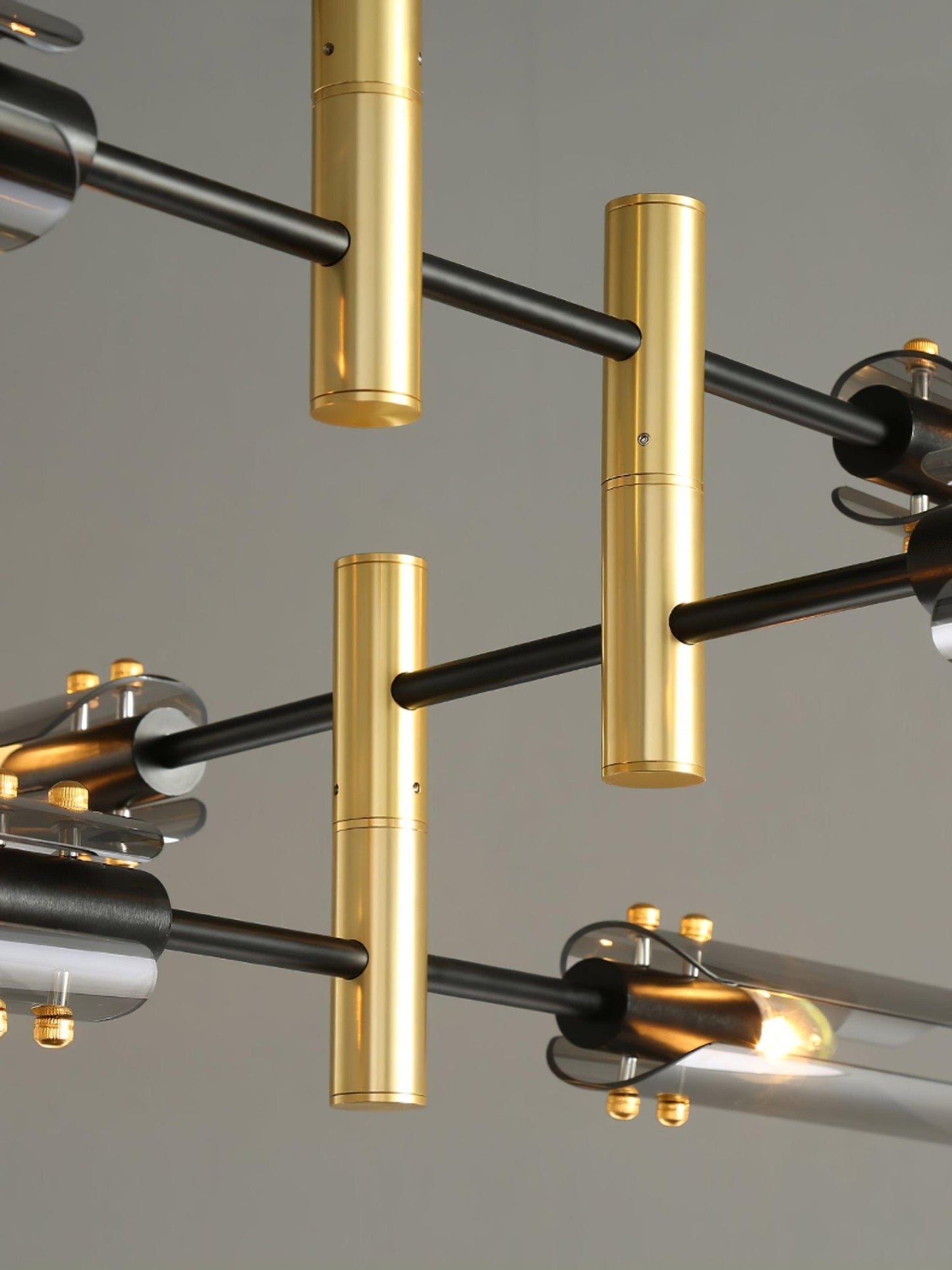 Astrid Double Chandelier - Elegant Design with Adjustable Height & LED