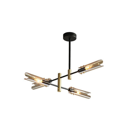Astrid Double Chandelier - Elegant Design with Adjustable Height & LED