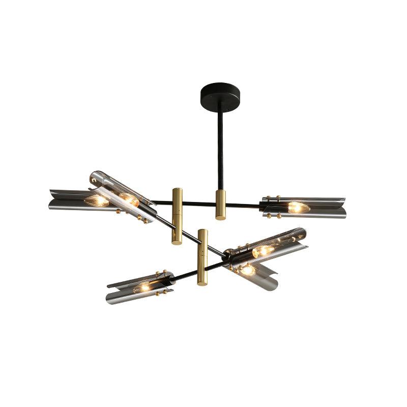 Astrid Double Chandelier - Elegant Design with Adjustable Height & LED