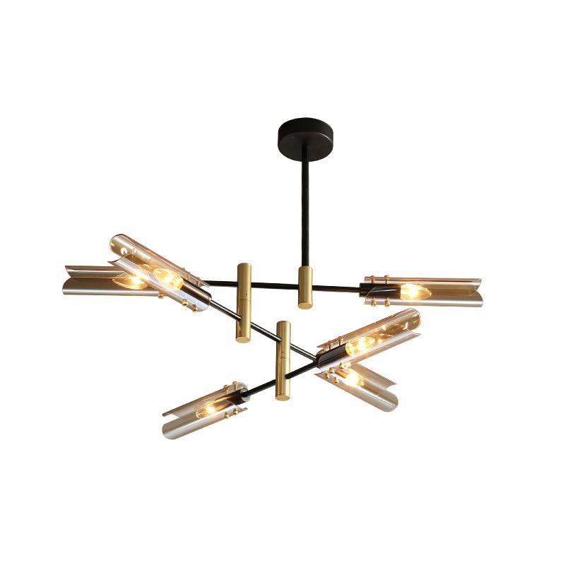 Astrid Double Chandelier - Elegant Design with Adjustable Height & LED
