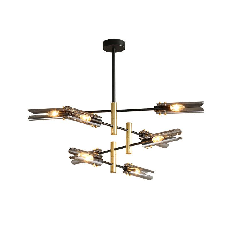 Astrid Double Chandelier - Elegant Design with Adjustable Height & LED