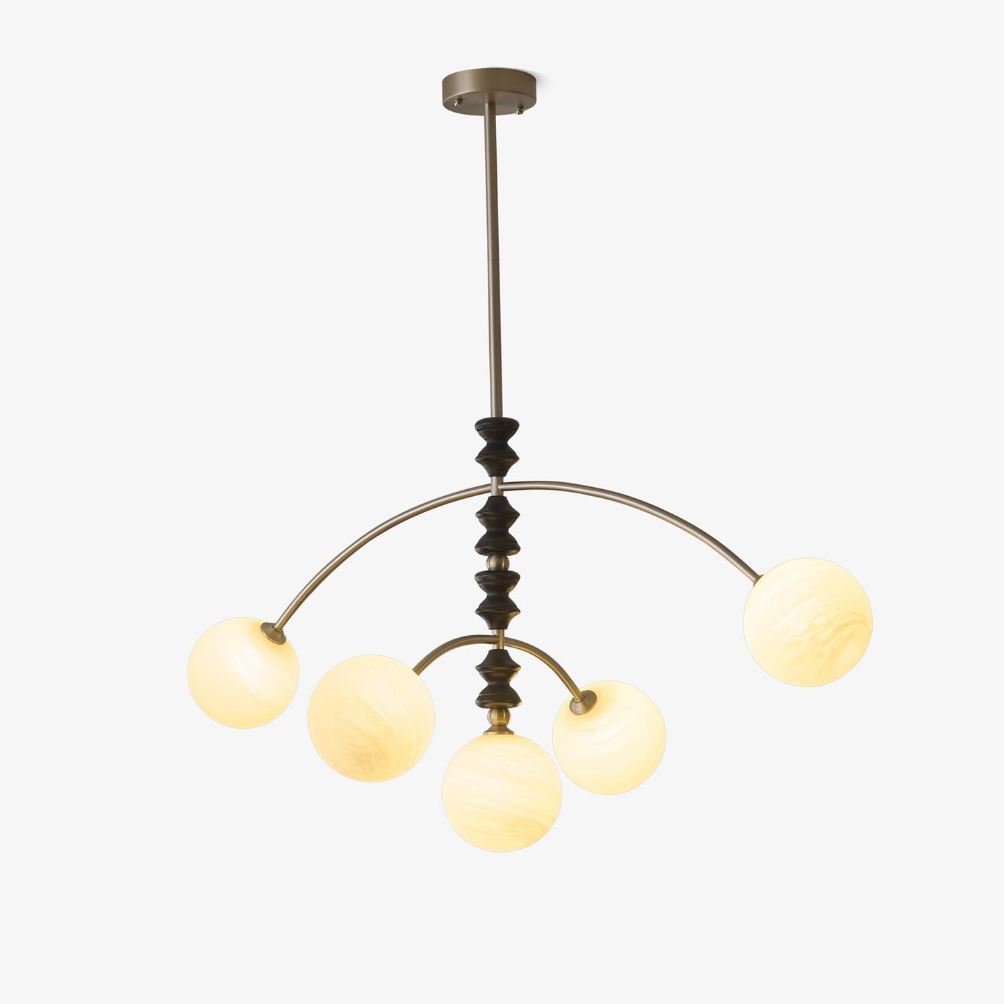 Astrium Arc Chandelier - Modern Design with Adjustable Brightness