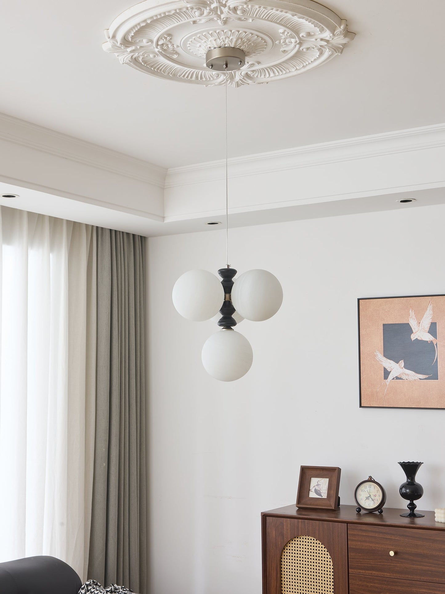 Astrium Arc Chandelier - Modern Design with Adjustable Brightness