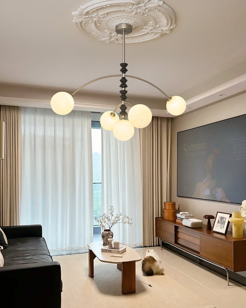 Astrium Arc Chandelier - Modern Design with Adjustable Brightness