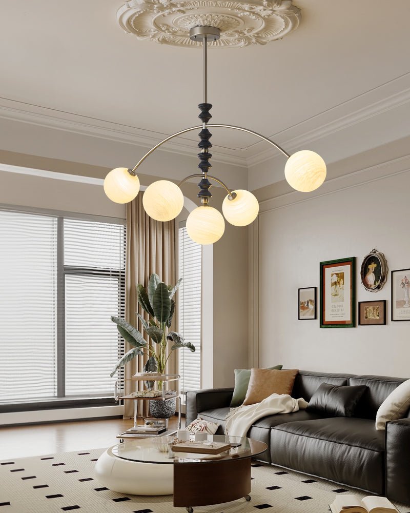 Astrium Arc Chandelier - Modern Design with Adjustable Brightness