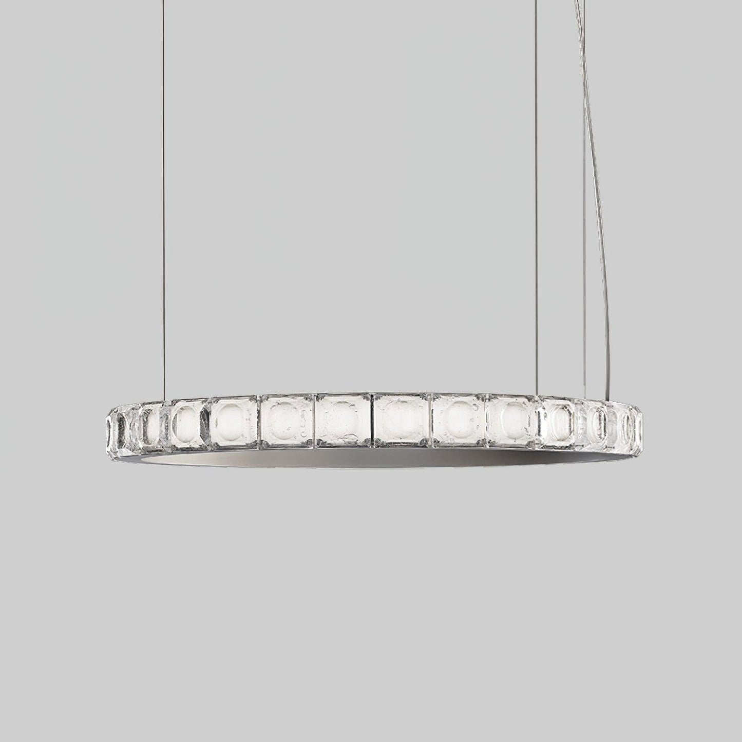 Aura Ring Chandelier - Adjustable Brightness & Modern Design