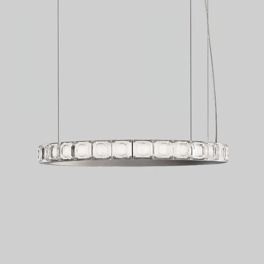 Aura Ring Chandelier - Adjustable Brightness & Modern Design