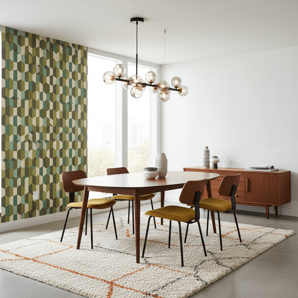 Aurelia Globe Chandelier - Modern Design with Adjustable Height & LED