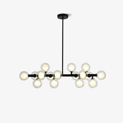 Aurelia Chandelier - Elegant Lighting Fixture with Adjustable Height &