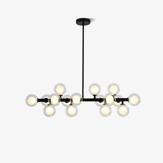 Aurelia Chandelier - Elegant Lighting Fixture with Adjustable Height &