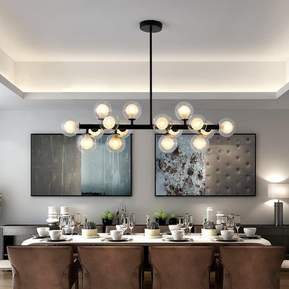 Aurelia Chandelier - Elegant Lighting Fixture with Adjustable Height &