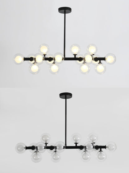Aurelia Chandelier - Elegant Lighting Fixture with Adjustable Height &