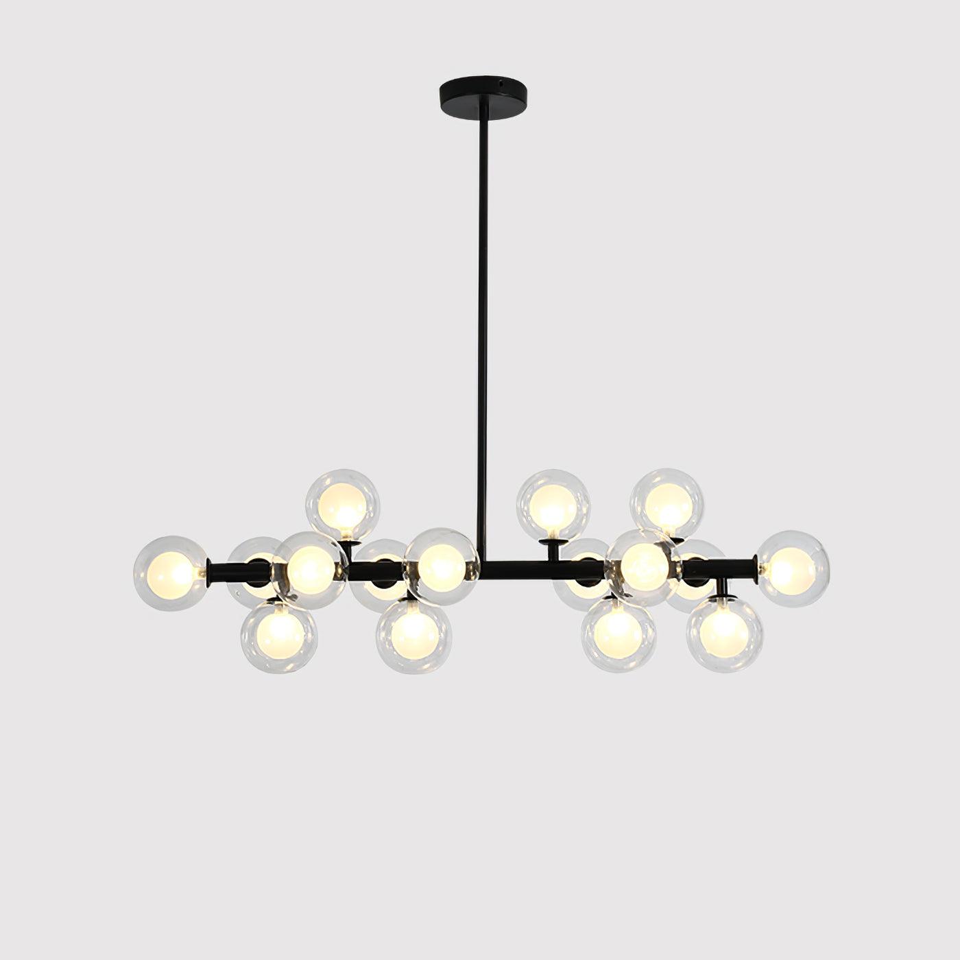 Aurelia Chandelier - Elegant Lighting Fixture with Adjustable Height &