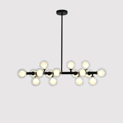 Aurelia Chandelier - Elegant Lighting Fixture with Adjustable Height &