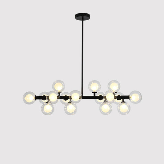 Aurelia Chandelier - Elegant Lighting Fixture with Adjustable Height &