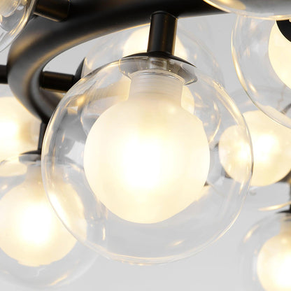 Aurelia Chandelier - Elegant Lighting Fixture with Adjustable Height &