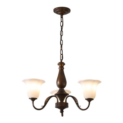 Aurelia Fleur Chandelier - Elegant Design with Adjustable Height & LED