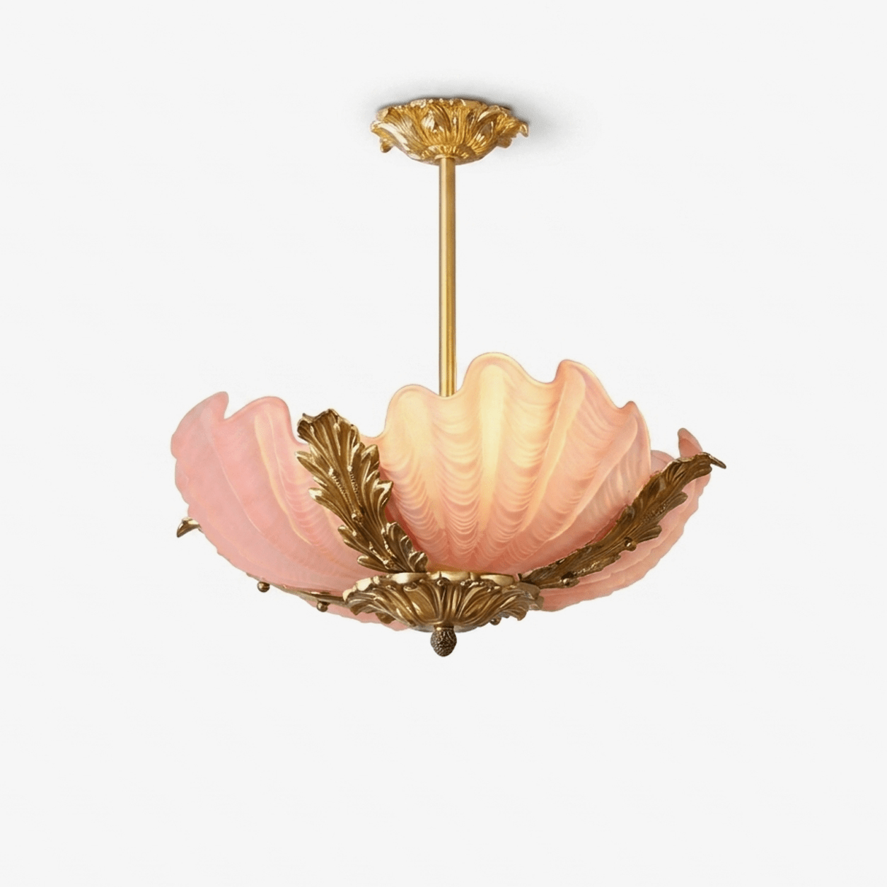 Aurelia Shell Chandelier - Elegant Design with Adjustable Height & LED