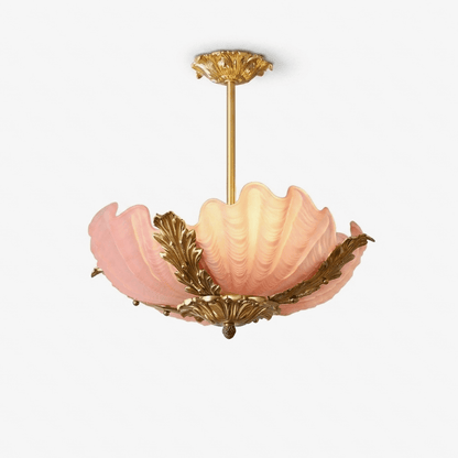 Aurelia Shell Chandelier - Elegant Design with Adjustable Height & LED