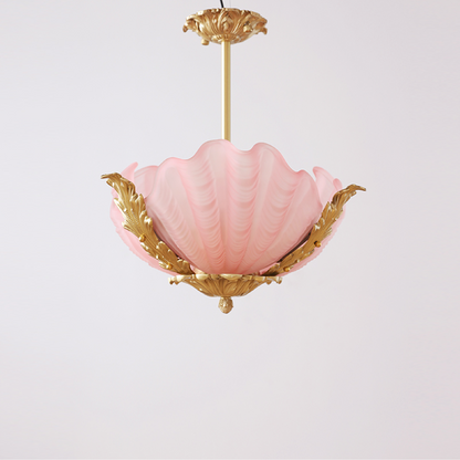 Aurelia Shell Chandelier - Elegant Design with Adjustable Height & LED
