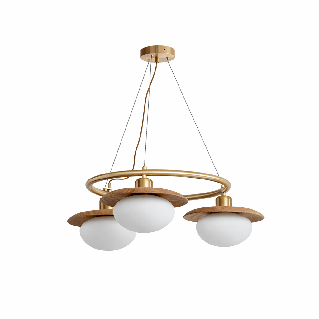Aurelin Halo Chandelier - Modern Design with Dimmable LED Light
