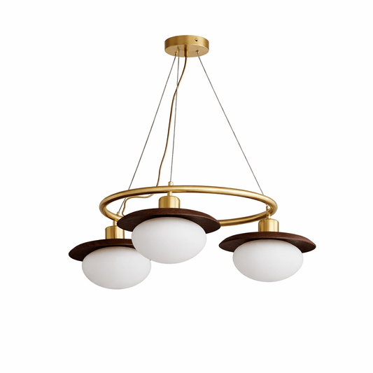 Aurelin Halo Chandelier - Modern Design with Dimmable LED Light
